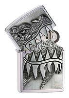  зажигалка ZIPPO Classic с покрытием Brushed Chrome