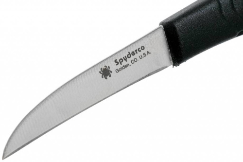 2011 Spyderco Нож кухонный овощной K09PBK Mini Paring фото 12