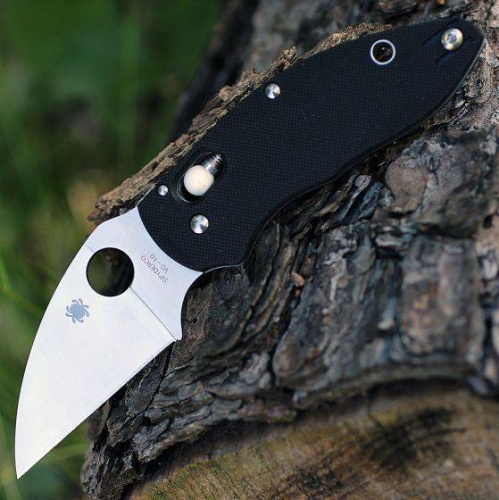 Складной нож Spyderco Q BALL BLACK C219GP фото 6