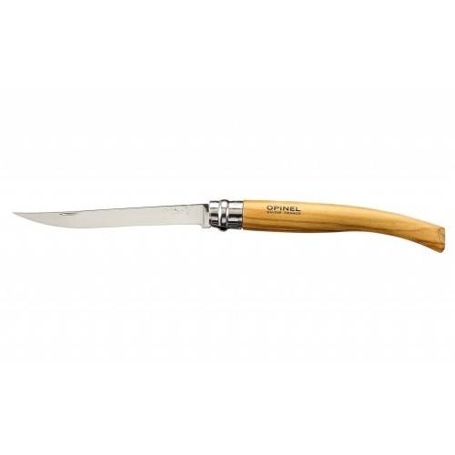 504 Opinel №12 VRI Folding Slim Olivewood фото 6