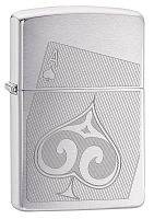  зажигалка ZIPPO 29685 Brushed Chrome