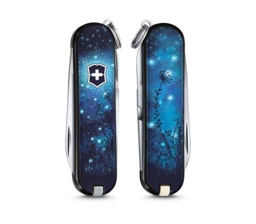 122 Victorinox Складной нож Victorinox Classic limited edition 2017 "Glimmers" (0.6223.L1705) 58мм 7функций