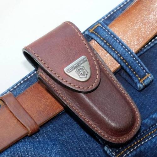 13 Victorinox Чехол для ножей Leather Belt Pouch фото 3