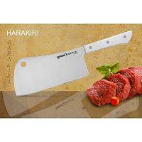 Нож-топорик кухонный для мяса Samura "HARAKIRI" (SHR-0040W) 180 мм