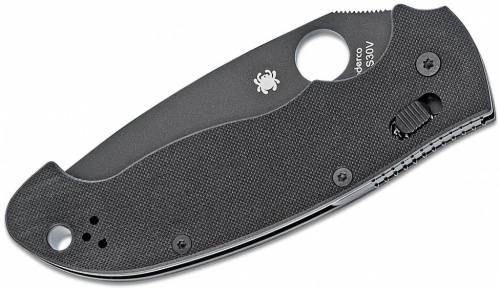 98 Spyderco Manix 2 XL Black - 95GPBBK2 фото 6