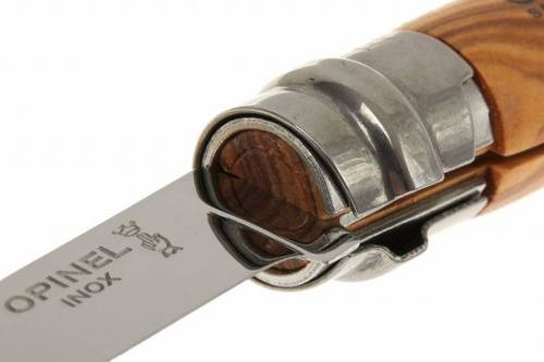 504 Opinel №10 VRI Folding Slim Olivewood фото 5