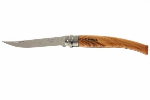 504 Opinel №10 VRI Folding Slim Olivewood фото 3