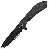  складной нож Daggerr Wocket All Black Serrated