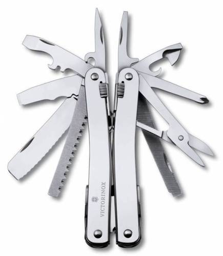 410 Victorinox Мультитул Victorinox SwissTool Spirit 3.0227.N 105 мм 27 функций в нейлоновом чехле