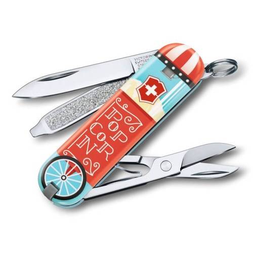 56 Victorinox Нож перочинныйClassic Let It Pop