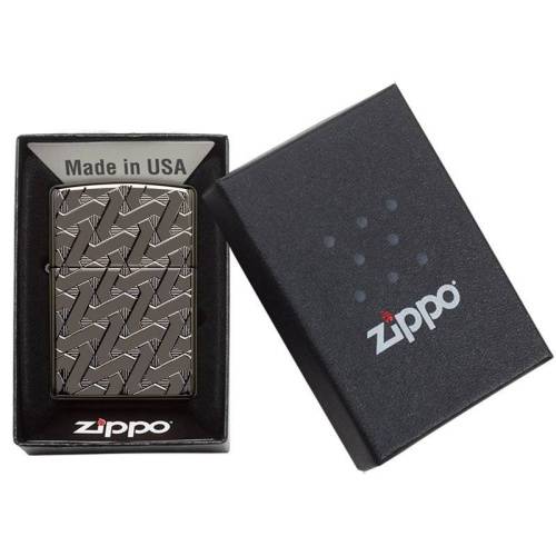 321 ZIPPO Зажигалка ZIPPO 49173 Armor с покрытием High Polish Black Ice фото 2