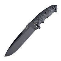  нож с фиксированным клинком Hogue EX-F01 Black Drop Point