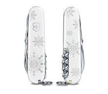  нож перочинный Victorinox Explorer White Christmas SE2017 (1.6703.77) 16 функций белый подар.коробка