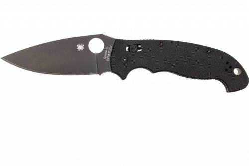 98 Spyderco Manix 2 XL Black - 95GPBBK2 фото 18