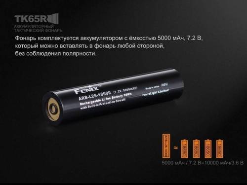 4 Fenix ФонарьTK47UE Ultimate Edition Cree XHP70 фото 7