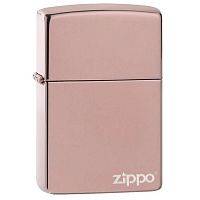  зажигалка ZIPPO Logo Classic с покрытием High Polish Rose Gold