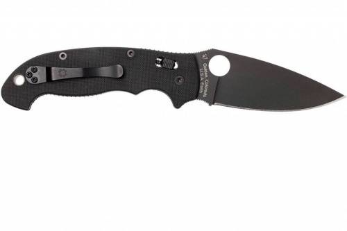 98 Spyderco Manix 2 XL Black - 95GPBBK2 фото 19