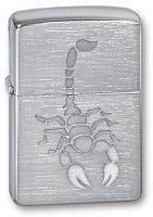 Зажигалка ZIPPO Scorpion Brushed Chrome