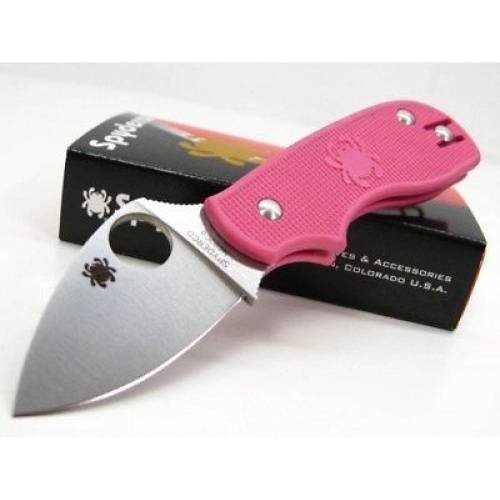 147 Spyderco Нож складной Squeak Pink154PPN фото 5