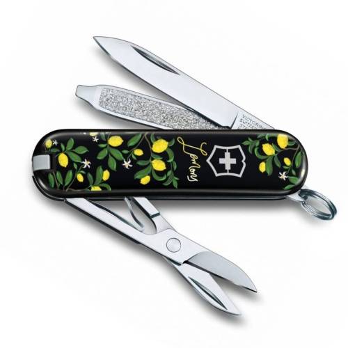 56 Victorinox Нож перочинныйClassic When Life Gives You Lemons фото 12