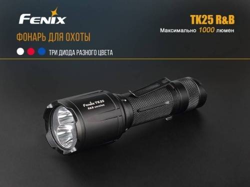 221 Fenix Фонарь тактический Fenix TK25 RиB XP-G2 (S3) фото 18