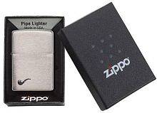  зажигалка ZIPPO PL Brushed Chrome