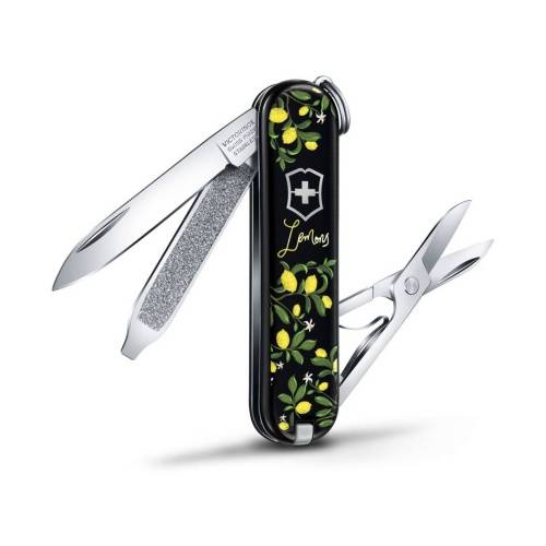 56 Victorinox Нож перочинныйClassic When Life Gives You Lemons фото 11