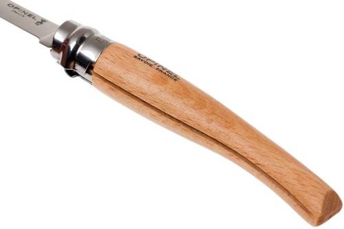 154 Opinel Нож складной филейный№10 VRI Folding Slim Beechwood фото 4