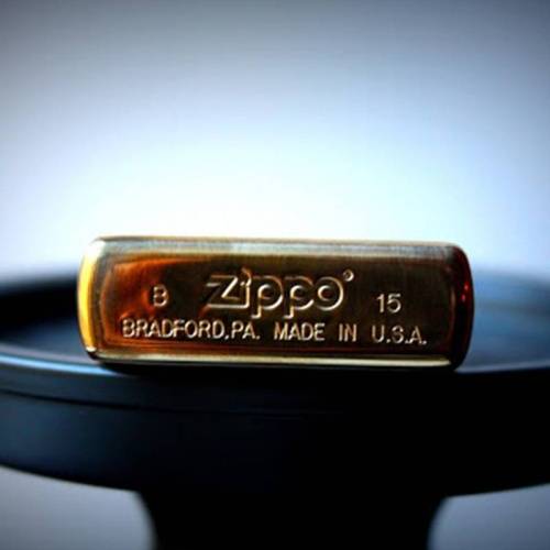 20 ZIPPO ЗажигалкаProud Lion Brushed Brass фото 5