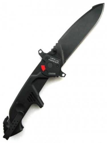 56 Extrema Ratio MF3 Ingredior Drop Point Black With Belt Cutter