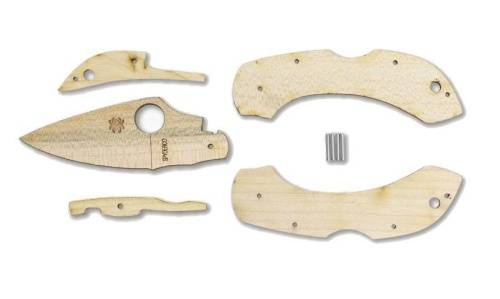 122 Spyderco Dragonfly Wooden Kit фото 17