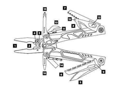 1039 Leatherman OHT фото 4