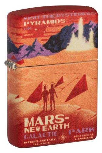 499 ZIPPO  ZIPPO Mars Designпокрытием 540 Matte